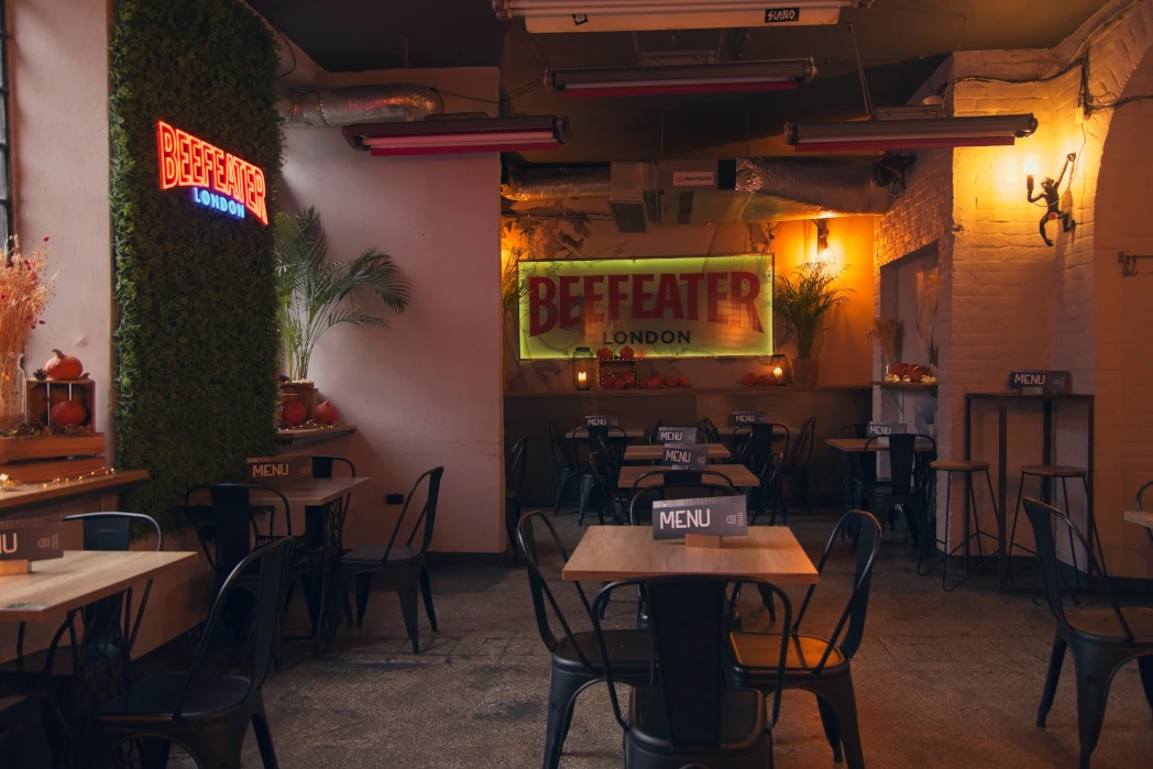 Fotografia wnętrz - sala w lokalu